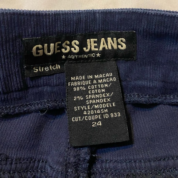 Guess Corduroy/like Pants- Great condition - Picture 2 of 5